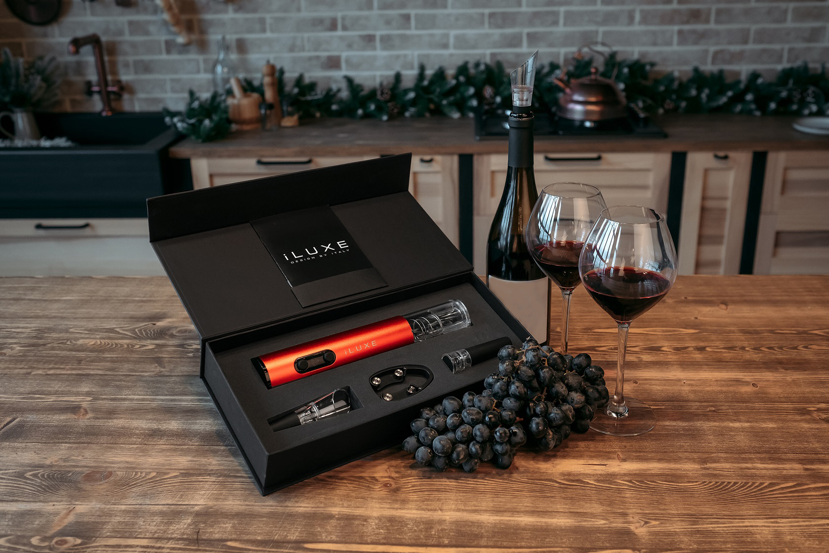 Подарочный набор для вина от iLUXE